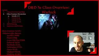 D&D 5e Class Overview #12: Warlock