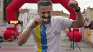 «Кожен кілометр важливий!» У Дрогобичі відбувся другий благодійний півмарафон