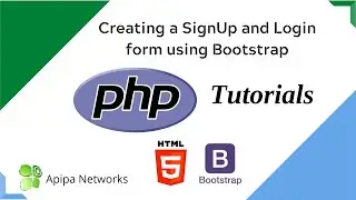 CREATING LOGIN AND SIGN UP FORM USING BOOTSTRAP