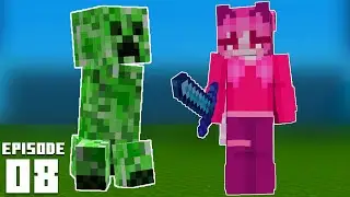 CREEPERS?! aw man - Minecraft Let's Play: 8