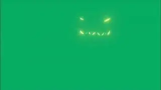 Neon monster animation . copyright free green screen video