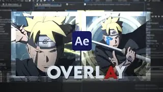 Using Overlay - After Effects Tutorial For Beginners |  AMV Tutorial
