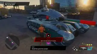 Saints Row - Destroying the City with an AI Powered Tank Causing Marshall Stock to Plummet!!!