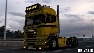 ETS2 1.46 RJL Scania Old School Stefen Elgers + V8 Sound Mod | Euro Truck Simulator 2 Mod