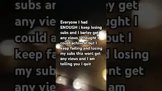 thanks for everything I quit