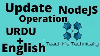 Update Profile (part 2) | Update Operation in NodeJS | CRUD operations in NodeJS with MongoDB