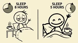 How to Sleep LESS hours and wake up FRESH (Science-Backed)