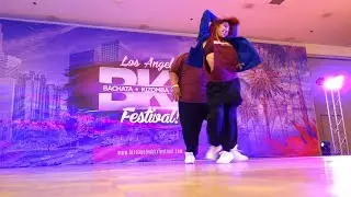 David and Lyliana Beltran [MG Dance] - BachaTango Workshop Demo at the 2019 LA BKS