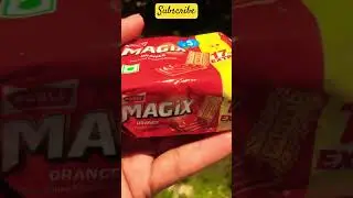 Magix orange 🍊 flavoured sandwich🥪 biscuits 🍪 #trendingshorts #bachpankiyaadein #shorts SUBSCRIBE