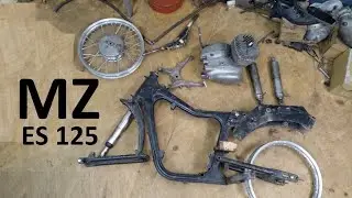 MZ es125 Алюминиевый МУТАНТ