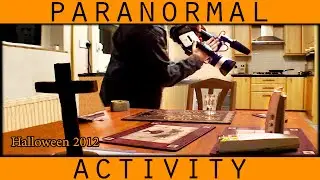 Ouija Board at Halloween. Paranormal Activity Caught on Camera. Camera 2