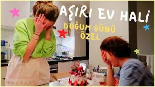AŞIRI EV HALİ DOĞUM GÜNÜ PARTİSİ ÖZEL🎂 | ŞEKERSİZ, SAĞLIKLI PASTA TARİFİ & ACIMASIZ YORUMLAR!