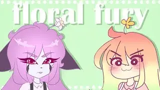 floral fury meme collab with daikon_radish32