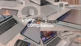 back to school motivation 🦕 a study time-lapse compilation