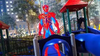 Spiderman on his break be like