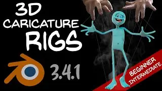 How to make 3D Cartoon Rigs with Blender