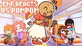 Friday Night Funkin' reacts to VS. Pompom | xKochanx | Gacha Club | FNF