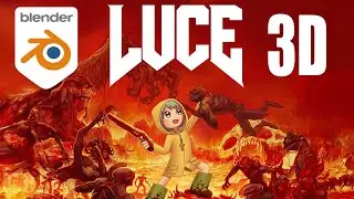 Creating Luce - 3D Blender Modeling [Full Process Workflow]