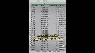 اختصار التحرك بين صفحات الاكسل من الكيبورد