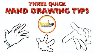 3 Tips for Drawing Cartoon Hands