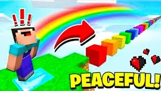 PLAYING WORLD'S LONGEST PARKOUR IN *MINECRAFT* (Easy)