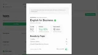 English for Business Skills Test Fiverr Top 10%