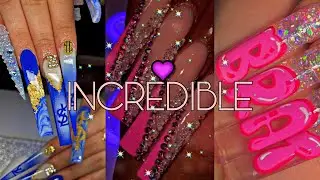 *16*✨NAIL INSPIRATION✨ of INSTAGRAM COMPILATION ** BADDIE NAILS; ACRYLICS; EXTENDO NAILS XX CALMING