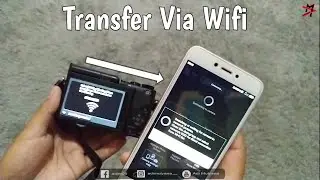 Cara Transfer File lewat Wifi dari Lumix GF10 ke Smartphone