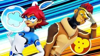 [Miraculous Ladybug] DUET Transformation : Alix + Kim (Bunnyx + King Monkey)