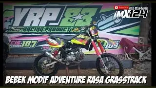 RIVIEW MOTOR BEBEK MODIF 4 TAK ADVENTURE RASA GRASSTRACK