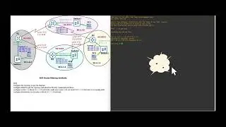 How to configure BGP Route filtering methods distribution and IP prefix lists