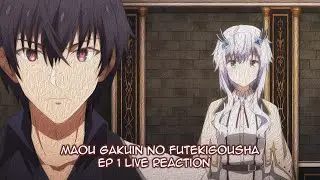 Maou Gakuin no Futekigousha Ep 1 Live Reaction