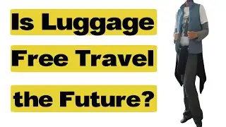 How to Travel Luggage Free | Minimalist Packing for Long Haul Flight | Hands Free Travel | No Bags