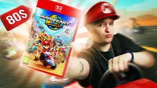 Самый лучший обзор MARIO KART WORLD