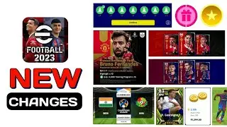 ALL NEW CHANGES EFOOTBALL 2023 UPDATE
