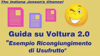 Guida su Voltura 2.0 "esempio Ricongiungimento di Usufrutto"