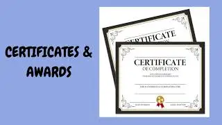 Certificates & Awards Free lamination with every certificate order placed today