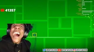 iShowSpeed BEATS WORLDS HARDEST GEOMETRY DASH LEVEL