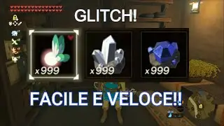 999 materiali facile e veloce glitch Zelda Breath of the Wild