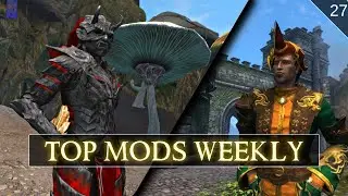 Top Mods Weekly: NEW Factions, Spells, Armors and MORE!!! (Skyrim XBOX Mods)