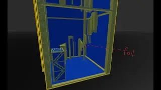 More than half of floor 1 of IKEA Tower