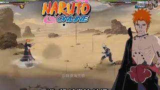 Naruto Online - LEAKED GAMEPLAY Breakthrough Pain [Six Path Rinnegan]
