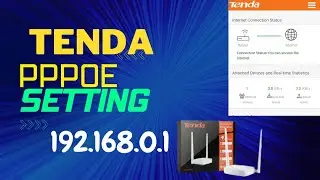 TENDA Router PPPOE Configuration in mobile