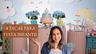 4 dicas para ter lindas fotos de FESTA INFANTIL | Fotógrafa Rafaela Menegatti