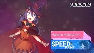 Kiyoko's Halloween {SpeedArt} | Phillikun