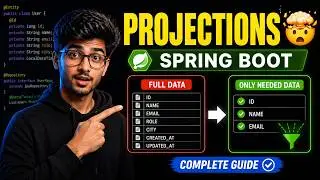 Spring Data JPA Projections | Interface Projection + Performance Explained | Spring Boot (2026)