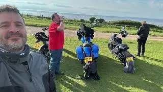 Beautiful North Norfolk Coast Day Ride on a Harley Davidson Road Glide, MBP C1002V & Benelli TRK 702