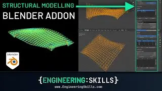 Blender Addon for Structural Modelling - Project Intro | EngineeringSkills.com