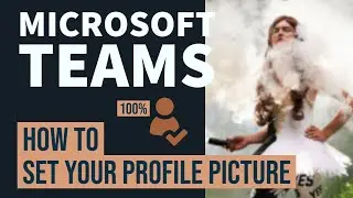 How to upload your profile photo, picture or icon in Microsoft Teams