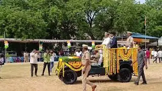 Police Parade at Parade Grounds, Nalgonda on 78th Independence Day//#independenceday #parade #police
